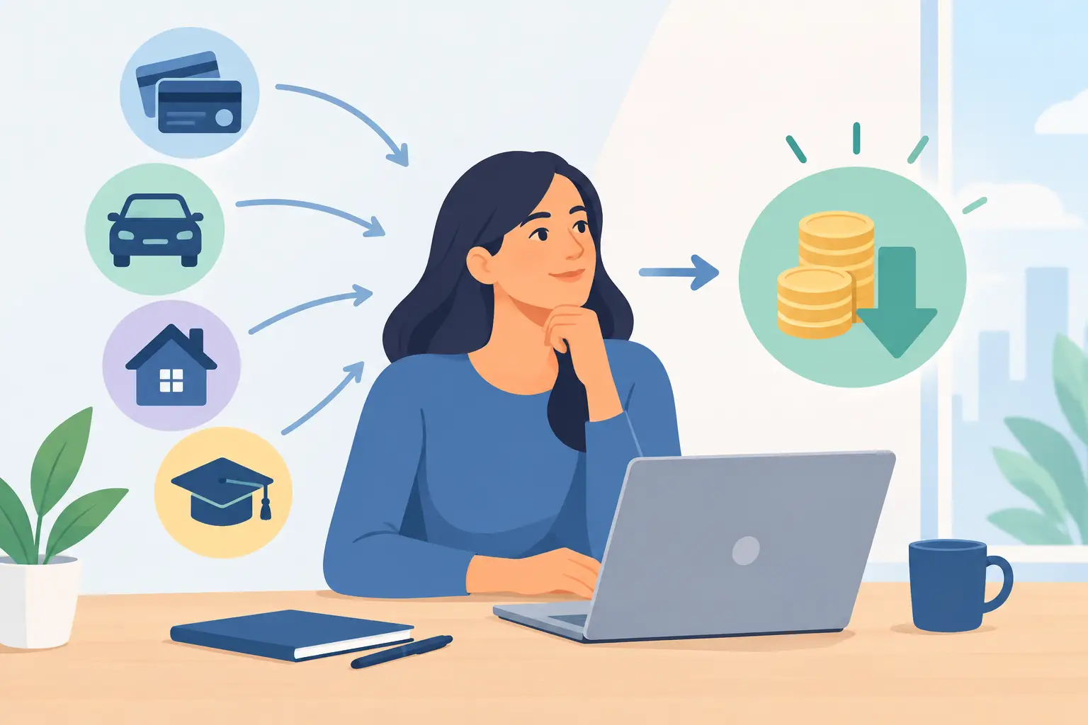 When to Refinance Multiple Personal Debts
